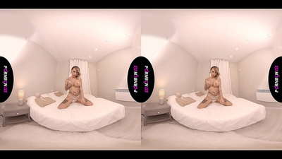 PORNBCN VR Người lớn Tây Ban Nha SỮA. Thủ dâm và hút tinh ranh của bạn trong POV trong khi hút thuốc và giật cô ấy chân